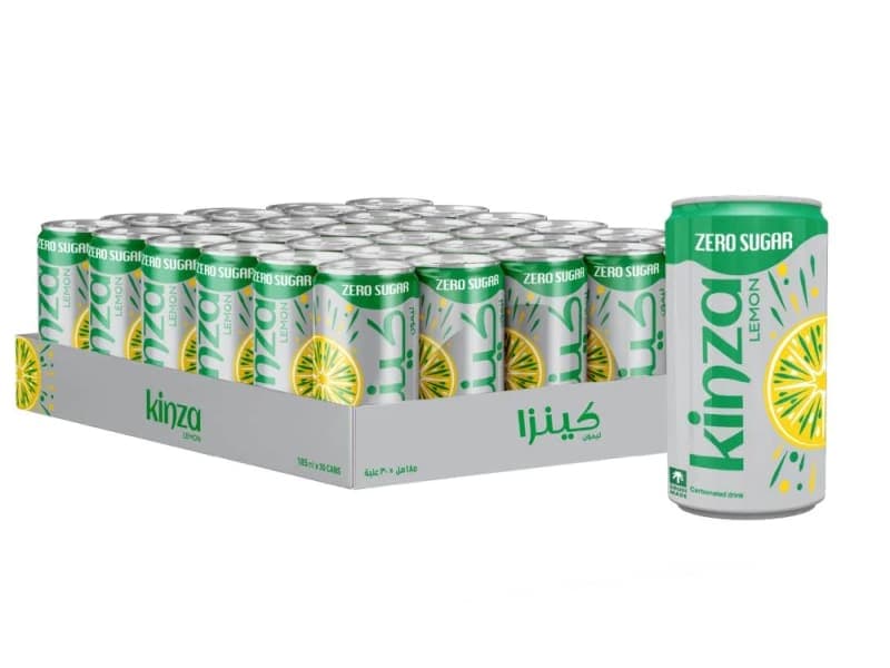 Kinza Lemon Zero - Carton 185ml * 30 pieces
