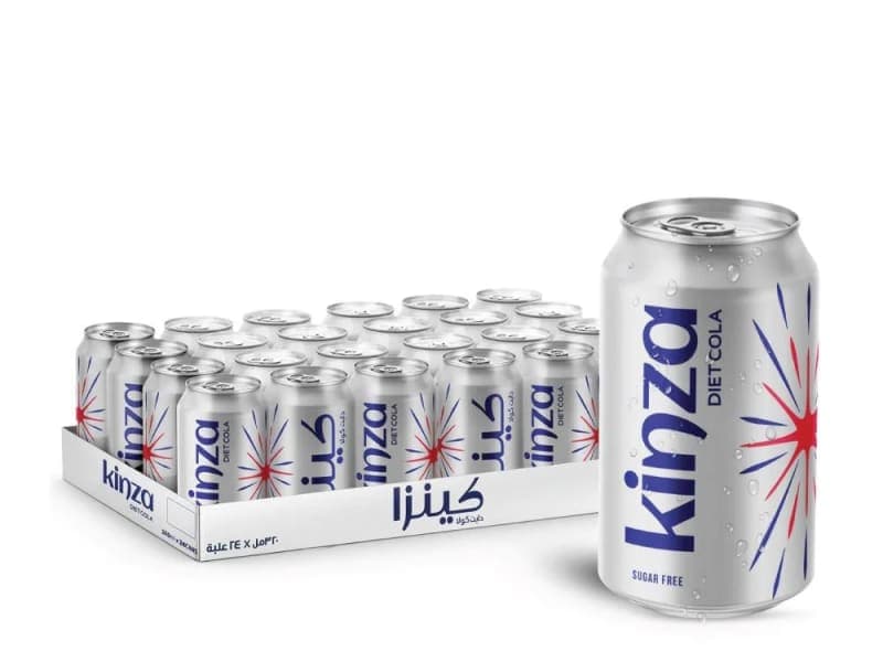 Kinza Diet Cola CSD - 320ml x 24 Pcs