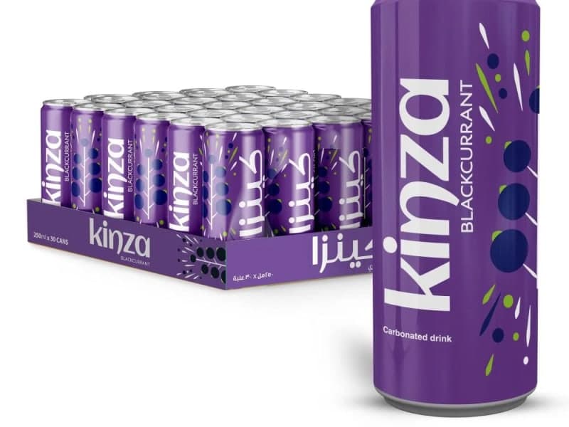Kinza Blackcurrant CSD - 250ml x 30 Pcs