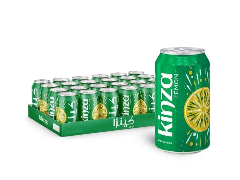 Kinza Lemon CSD - 320ml x 24 Pcs